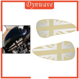 [Dynwave] สติ๊กเกอร์ติดถังน้ํามันซ้ายและขวาสําหรับ Triumph T100 T120 สีทอง