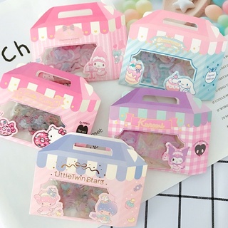 น่ารัก Sanrio สติ๊กเกอร์ถุง Melody ของฉันสติ๊กเกอร์ถุง Hello Kitty DIY สติ๊กเกอร์ LittleTwinStars Cinnamoroll สติ๊กเกอร์ของขวัญเครื่องเขียน