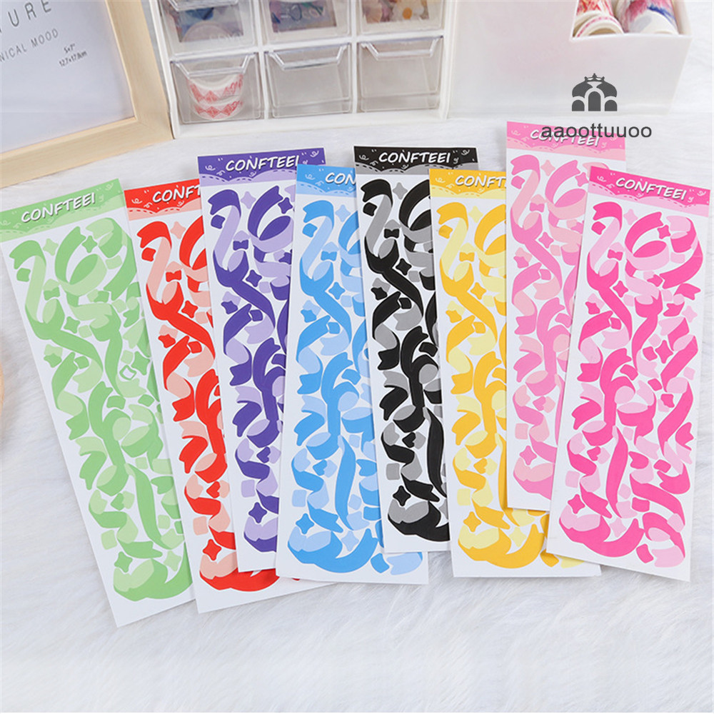 Ribbon Lace sticker DIY Scrapbooking Creative Junk Journal Stationery