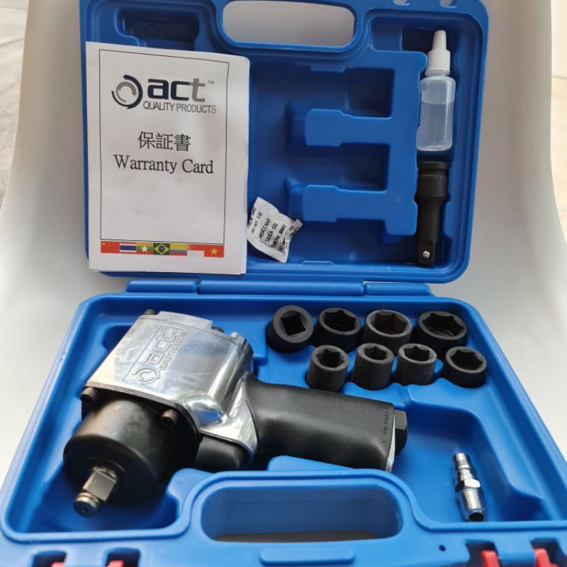 บล็อคลม ACT 1/2"sq คอสั้น แรงบิด max 500 ft-lb