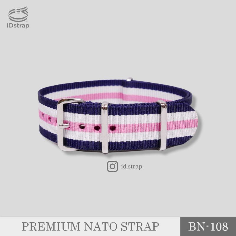BN-108 Premium G10 Nylon Nato Strap - 18mm & 20mm
