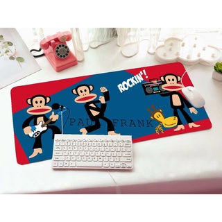 PAUL FRANK RB  แผ่นรอง คีย์บอร์ด รองคีย์บอร์ด keyboard ลาย PAUL FRANK  ขนาด 30 x 70 cm แผ่นหนานุ่ม มียางกันลื่น BY PMYL