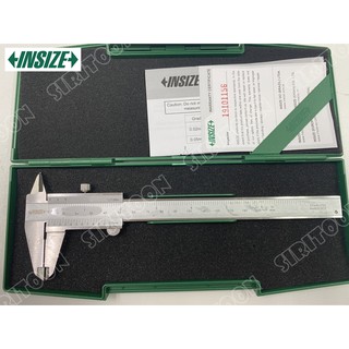 เวอร์เนีย คาลิเปอร์ ขนาด 6 นิ้ว ค่าความละเอียด 0.05mm. INSIZE รุ่น 1205-150S (Vernier Caliper) (**สินค้าใหม่**)