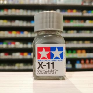 สี TAMIYA : X-11 CHROM SILVER