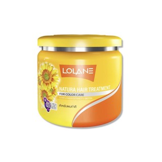 Lolane ครีมหมักผม Natura Hair Treatment 500 กรัม สำหรับผมทำสี