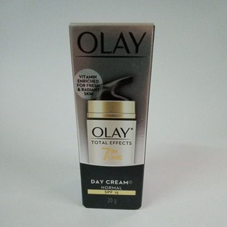 Olay Total Effects 7 in one.  เดย์ ครีม SPF 15 ขนาด 20 กรัม