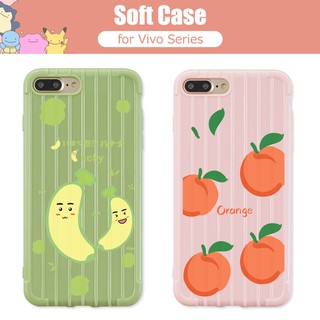 Fruit Soft Case Cover เคส Vivo V17 Pro Y70 Y15 V9 Y19 Z1X Y91C Y11 2019 U20 U3X Y17 V17 NEO Y95 Y93 Y91i U10 V11i Y90 Y5S Z5 Y91 S1 Pro Y12 U3 Y85 Y7S V15