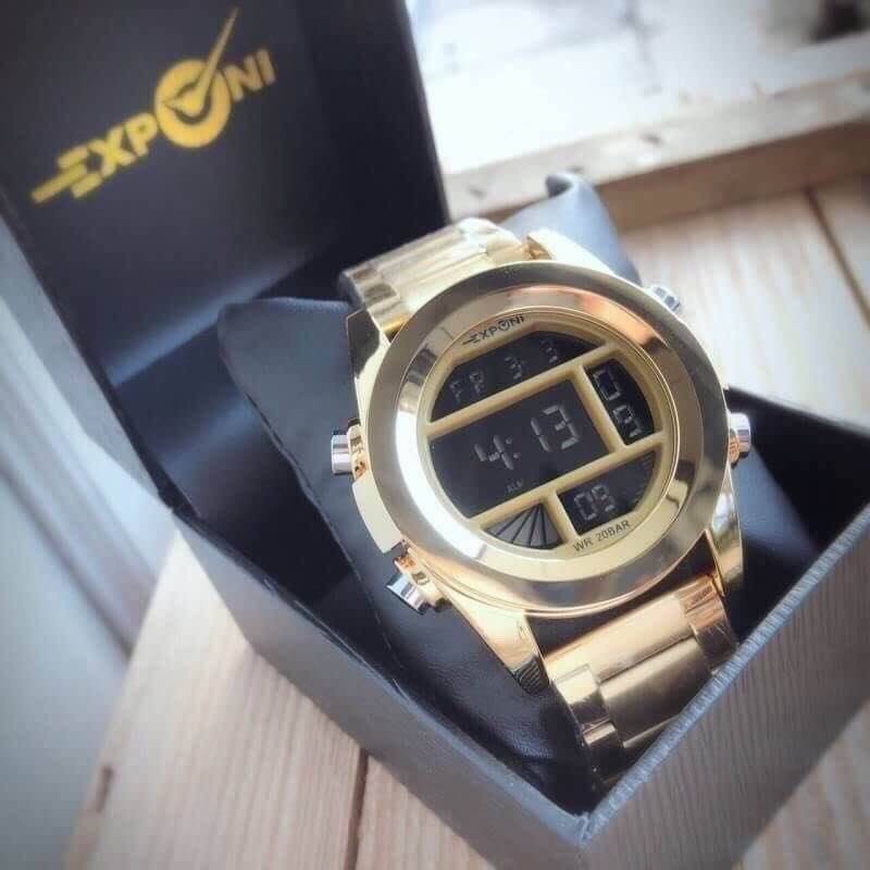 นาฬิกาข้อมือ EXPONI Watch สินค้าแท้ !!! กันน้ำ 100 %