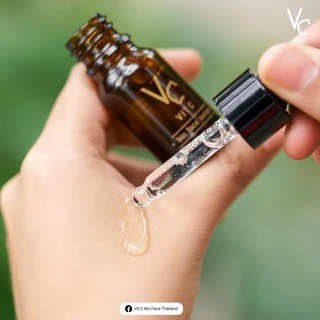 Vit C bio face serum VC เซรั่มวิตามินซี วิตซีน้องฉัตร 10 ml. (ของแท้100%)