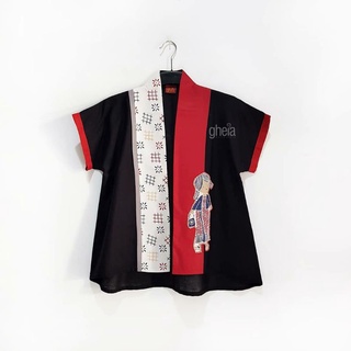 Batik Gheia - Outer Sulam Karakter