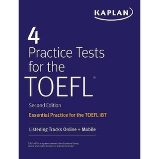 (C221) 9781506264394 4 PRACTICE TESTS FOR THE TOEFL: ESSENTIAL PRACTICE FOR THE TOEFL IBT (LISTENING TRACKS ONLINE)
