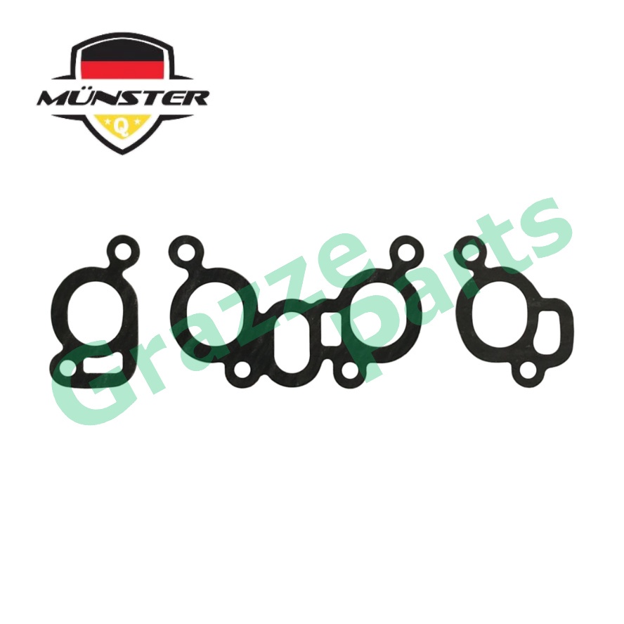 (3 ชิ้น) Münster Intake Inlet Manifold ปะเก็น 14035-11M25 สําหรับ Nissan Langley 1.5 N13 E15 E15S