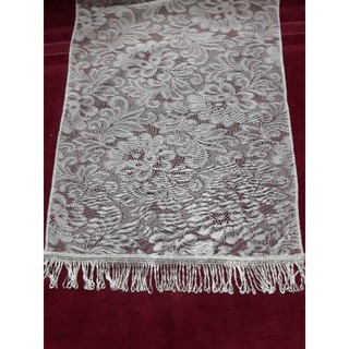 ผ้าสไบขาว สไบขาว ขนาด 39×200 ซม.