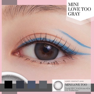 Luxzy lens Mini Love Too Gray ค่าสายตา 0.00-1000