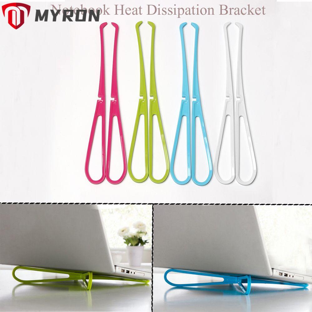 Myron ขาตั้งระบายความร้อน กันลื่น สบาย อุปกรณ์เสริม สําหรับโน้ตบุ๊ก PC