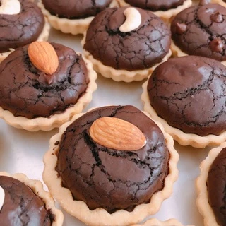 บราวนี่ทาร์ต เนื้อหนึบ ทาร์ตกรอบ อร่อย