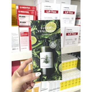 MARTINA x Wonder Bath Super Vegitoks Cleanser คลีนซิ่งผัก สูตรสีเขียว ขนาด 300ml.