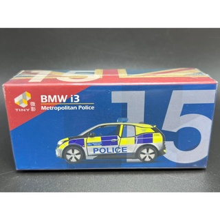 Tiny City UK15 Die-cast Model Car - BMW i3 UK London Police Patrol Car