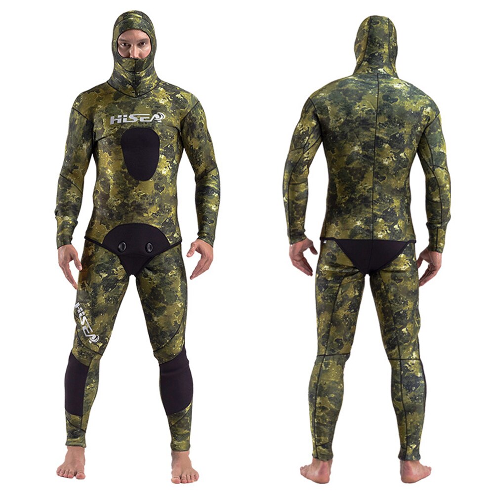 HISEA Professional 3.5mm Neoprene Wetsuit For Spearfishing Swimming