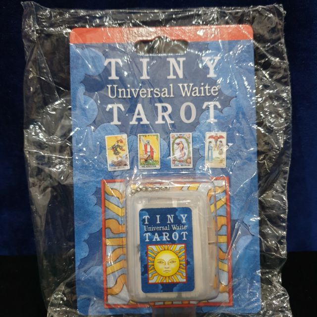 ไพ่ยิปซีพวงกุญแจ Tiny Tarot Keychain/ไพ่ยิปซีแท้ขนาดมินิ/ไพ่ยิปซีลดราคา/ไพ่ทาโร่ต์/ไพ่ออราเคิล/Tarot