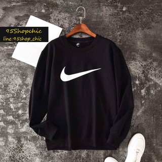 NIKE Sweater สีดำ originalงานOutlet แท้💯%‼️หิ้วเอง