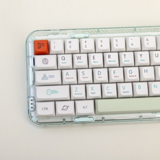 Xda 126-คีย์ PBT ปุ่มกดแป้นพิมพ์ ธีมดาวเคราะห์ Cherry Mx Switch GMMK 61 64 68 82 89.98 1040