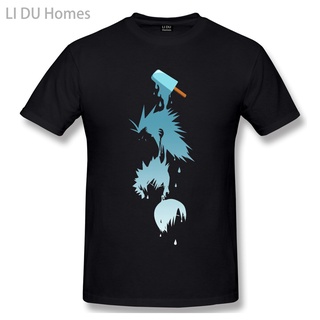 เสื้อยืดครอปใหม่ เสื้อยืดผ้าฝ้าย 100% พิมพ์ลาย LIDU Sea Salt Trio Kingdom Hearts แนวตลก สําหรับผู้ชาย ผู้หญิง คู่รักS-5X