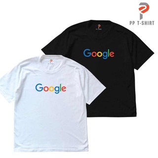 เสื้อลาย กูเกิ้ล google โอเวอร์ไซส์ เนื้อผ้า Cotton Comb 30 พรีเมี่ยม ดีมาก หนานุ่ม ใส่สบาย Brand’s PP