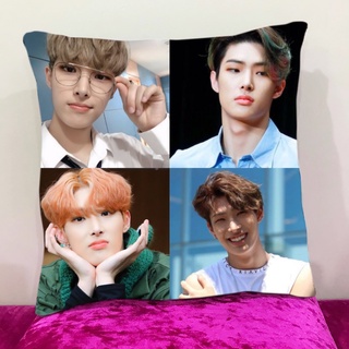 หมอนอิงสั่งทำ ใส่ได้4รูป หมอนอิงขนนุ่ม หมอนอิงโซฟา หมอนอิงในรถ หมอนอิง Cushions ซงมินกิ Song Min Ki ATEEZ