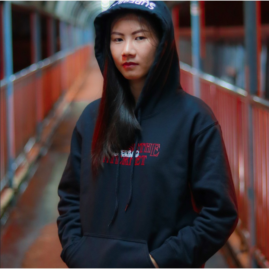 เสื้อฮูดSUPERBAD  "Upside Down"