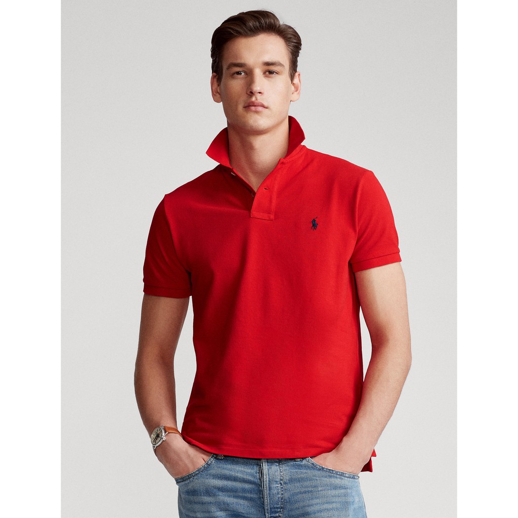 Polo Ralph Lauren POLO เสื้อโปโล รุ่น MNPOKNI1N820092 สี 600 RED - polo ...