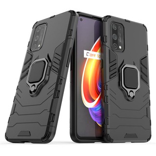 เคส Realme X7 Pro 5G ฮาร์ดเคสกันกระแทกเคสโทรศัพท์ Hybrid Armor Shockproof Ring Case Realme X7Pro Cover Stand