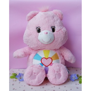 Care bears 🎀 แคร์แบร์ 40 ซม. รุ่นแรก💞 hopeful heart bear 🎀 ป้ายห้อย สินค้ามือหนึ่ง ของแท้