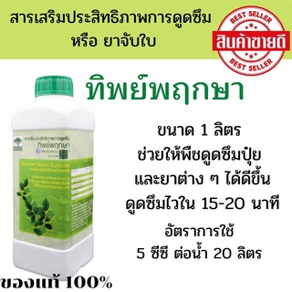 สารจับใบ ยาจับใบ สารเสริมประสิทธิภาพการดูดซึมทิพย์พฤกษา ของแท้ 100%**จัดส่งไว** (ขนาด 1 ลิตร)