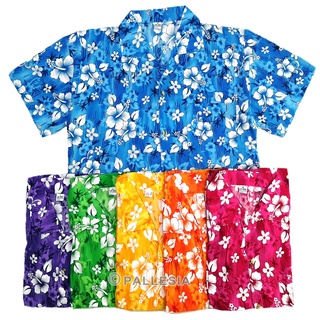 🌴8ไซส์ S-5XL เสื้อลายดอก สีสันสดใส เสื้อเชิ้ตฮาวาย Hawaiian Shirt HW280