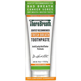 TheraBreath Fresh Breath Toothpaste Mild Mint Flavor(113.5g)
