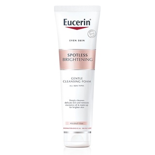 Eucerin Spotless Brightening Gentle Cleansing Foam ยูเซอริน โฟมล้างหน้า สูตรอ่อนโยน ลดฝ้า จุดด่างดำ ขนาด 150 กรัม 00901