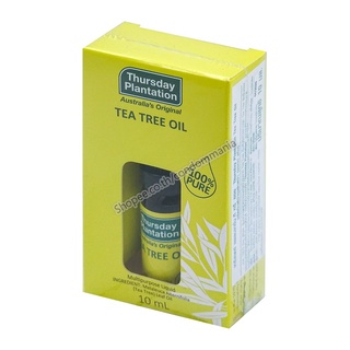 Thursday Plantation Tea Tree Oil 10ml. เทริสเดย์ แพลนเทชั่น ที ทรี ออย ลดสิว ลดรอยแดง