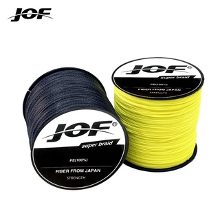 ตกปลาสายถัก jof แบรนด์ใหม่2ND ที่2ยี่ห้อ300เมตร PE สายการประมงถัก4 S trand 8-80LB M ultifilament fishi