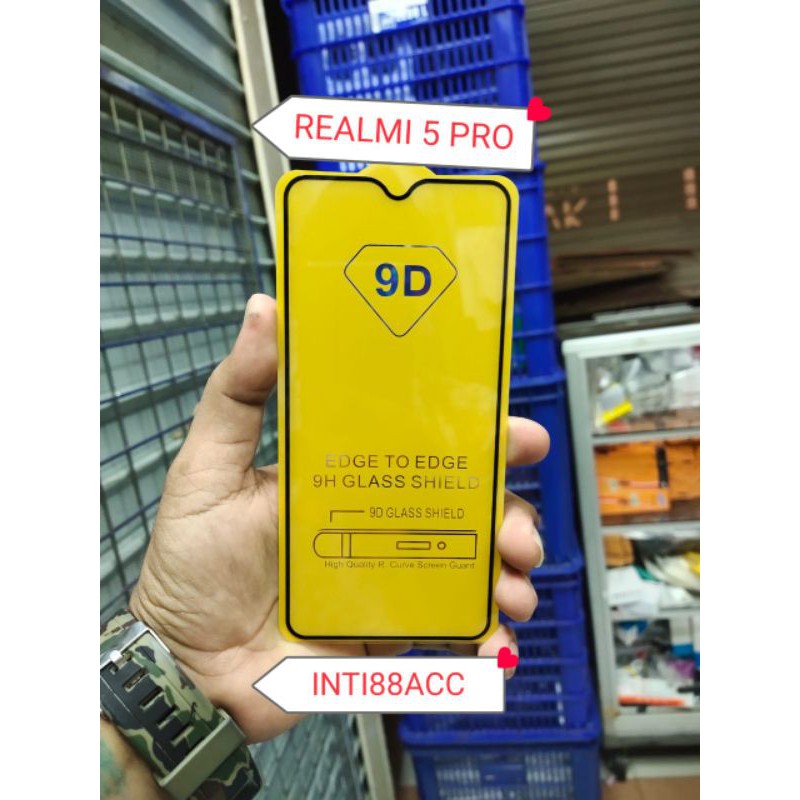 เรอัลมี 5PRO. TEMPERED GLASS FULLEM 66D/88D/99D plus ตรวจปักกิ่ง