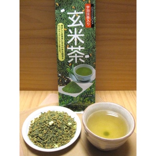 Genmaicha, Japanese Green Tea mixed with Roasted Brown Rice and Powdered Green Tea (Uji Matcha), 200g, Genmaicha ชาเขียวญี่ปุ่นผสมข้าวกล้องคั่วและผงชาเขียว (Uji Matcha) 200g