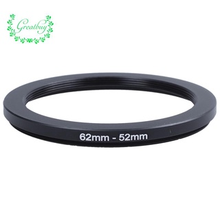 【high quality】62mm-52mm 62mm to 52mm Black Step Down Ring Adapter for Camera