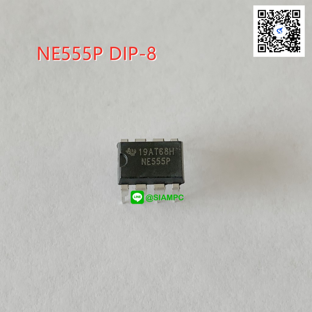 (จำนวน 2ชิ้น) NE555P DIP-8 IC Timer NE555