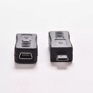 Micro USB ชายไป Mini USB หญิงอะแดปเตอร์แปลงอะแดปเตอร์สำหรับโทรศัพท์มือถือ MP3 Mini USB To micro USB M/F F/M