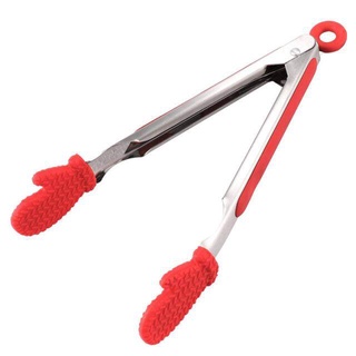 Smart silicone tongs ไม้หนีบคีบอาหารซิลิโคน ที่คีบอาหาร ไม้คีบอาหาร หนีบอเนกประสงค์ หนีบจับภาชนะ คีบภาชนะร้อน ที่คีบจาน