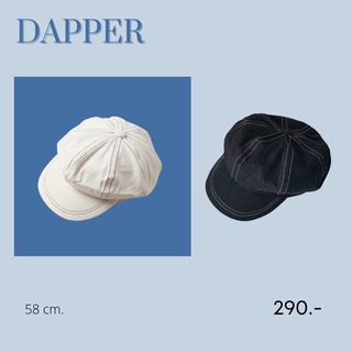 ♟พร้อมส่ง♟Dapper hat หมวกแก็ปทรงฟักทอง