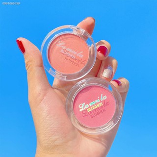 บลัชออน บรัชออนลูกพีช blush พาเลตต์บลัชออน blush on บลัชบลัชออน ปัดแก้ม บลัชออนไร้ฝุ่น❈ที่ปัดแก้ม   Xiaohongshu Monochr