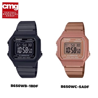 ‼️SALE‼️Casio Standard สายสแตนเลสสีดำ-สีพริ้งโกลด์ รุ่นใหม่ล่าสุด ของแท้ 💯% ประกันศูนย์ CMG 1 ปี