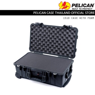 Pelican 1510 Carry on Case with Foam - กล่องกันน้ำกันกระเเทก มีล้อลาก