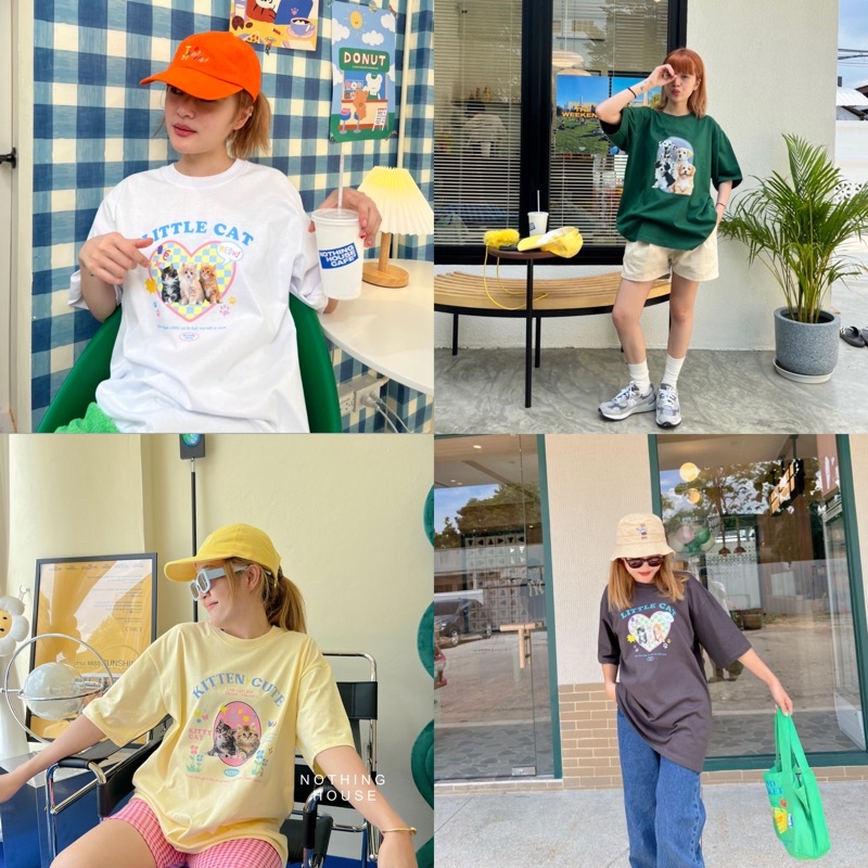 พร้อมส่ง‼️🏡Nothing House เสื้อโอเวอร์ไซส์